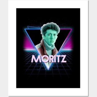 Moritz Retro 80s Neon Landscape Posters and Art